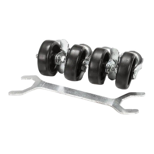Hoshizaki HS-5035 4" Casters - Set of four, two with brakes