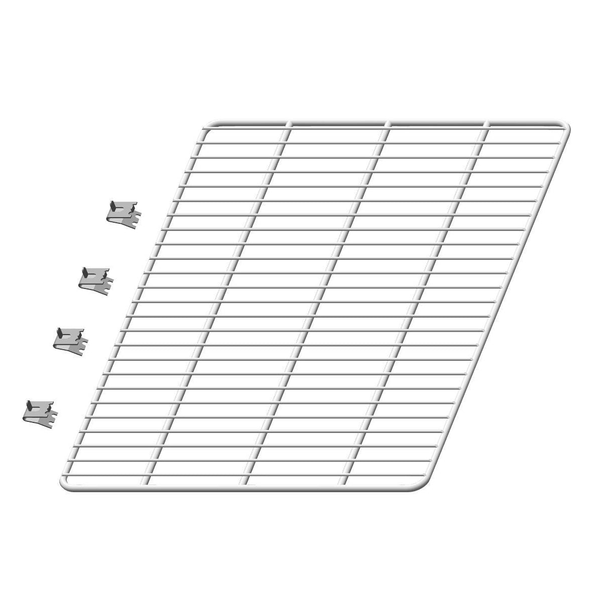 Hoshizaki HS-5059 Epoxy Coated Wire Shelf, Includes 4 Pilaster Clips