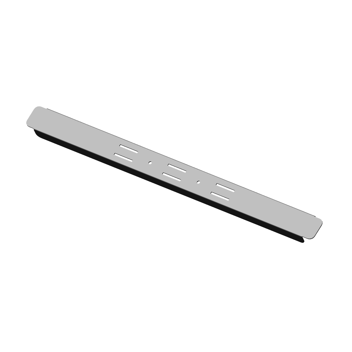 Hoshizaki HS-5069 Sandwich Top Rail Adapter Bar - 12.6" x 1.0" (front to back)