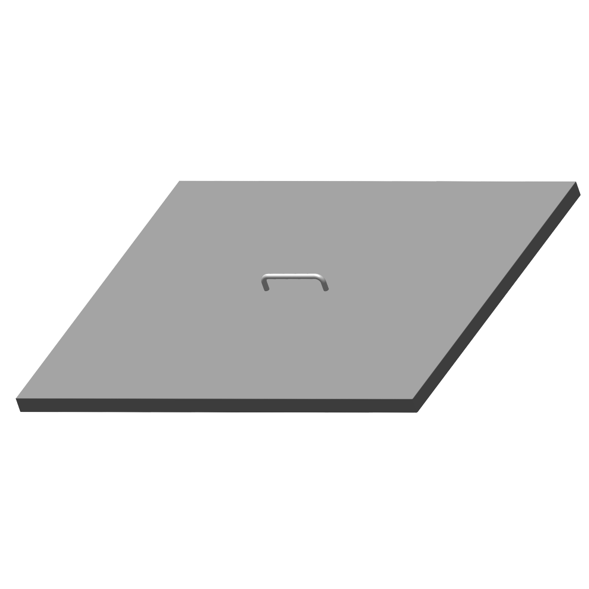 Hoshizaki HS-5071 Flat Lift-Off Stainless Steel Cover - 18 pan Mega Top opening