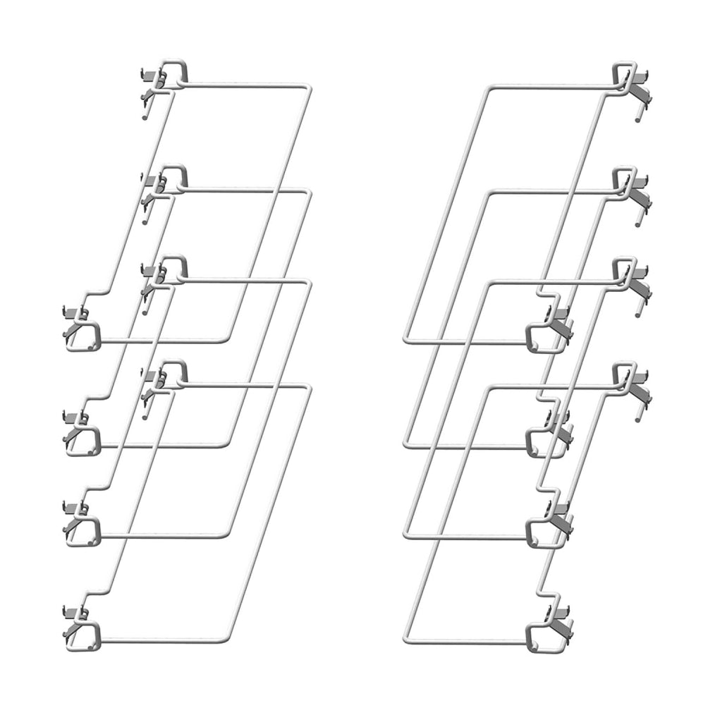 Hoshizaki HS-5093 Stainless Steel Bottom Support Wire Tray Slides (4 Sets) for 18x26 Baker Pan Only, Includes 16 Pilaster Clips