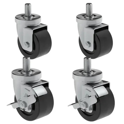 Hoshizaki HS-5288 4" Casters-Set Of Four, Two With Brakes