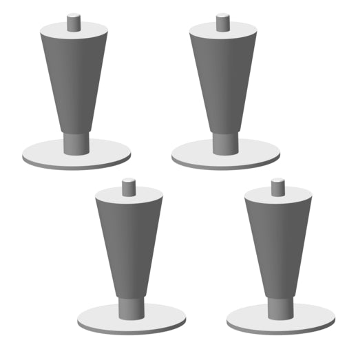 Hoshizaki LP-6 FLANGE LEG Four 6" Stainless Steel Legs Package