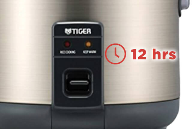 JNP-S18HU — Original manufacturer Cook and Keep Warm indicator detail