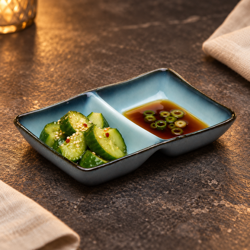 JX152-S with cucumber pickles and ponzu