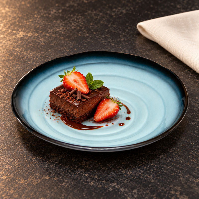 JX286-S with a plated dessert