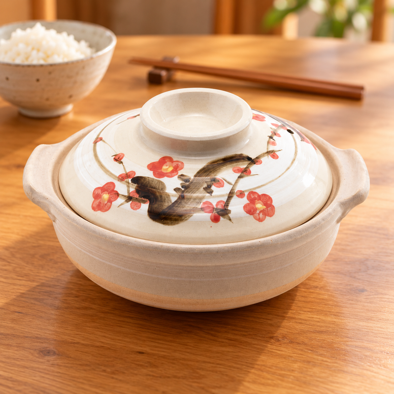 400070 donabe in a dining setting