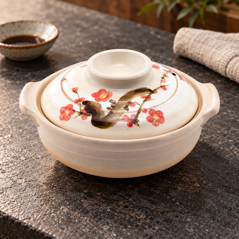 400070 donabe in a dining setting