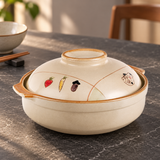 CD9-2 donabe in a dining table setting