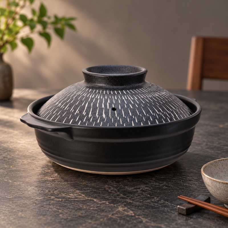 F6-B donabe in a dining table setting
