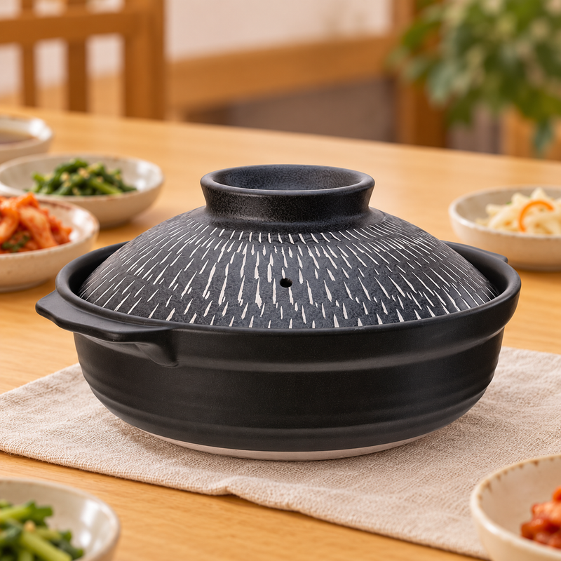 F8-B donabe in a dining table setting
