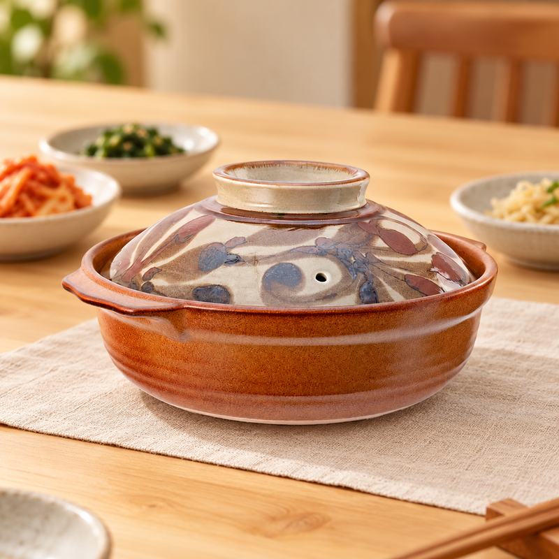 F8-K donabe in a dining setting