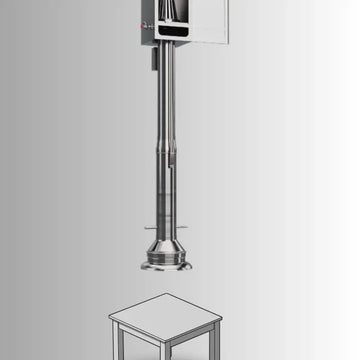 Retractable Korean BBQ Exhaust Hood Type B