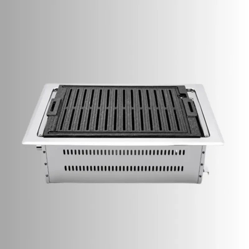 Square Built-In Korean BBQ Gas Grill & Roaster