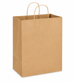 Brown Kraft Paper Bag 250pcs 13x7x17"