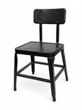 Metal Restaurant Chair – Black