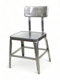 Metal Restaurant Chair – Pewter