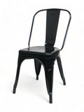 Metal Restaurant Chair – Black