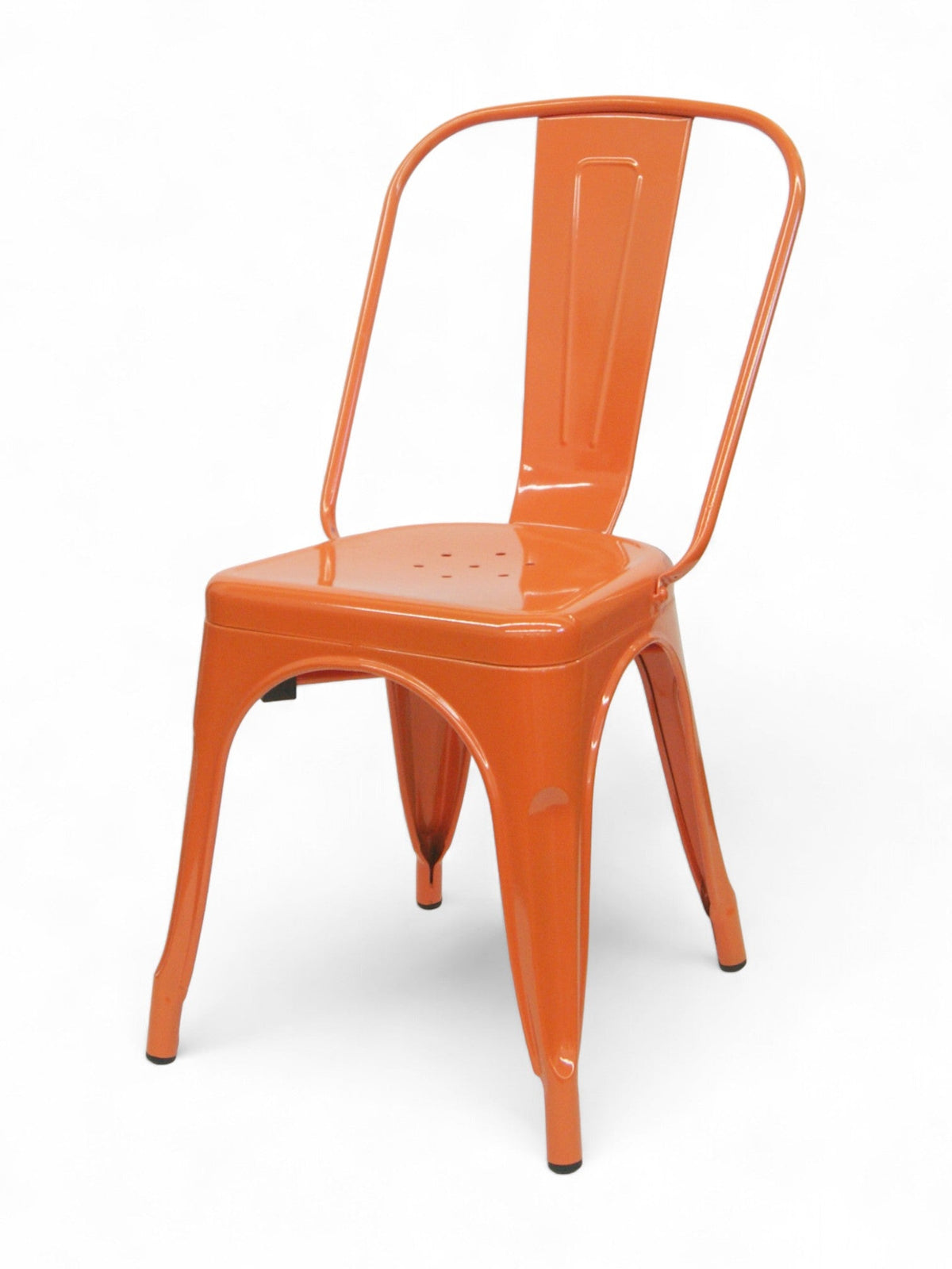 Metal Restaurant Chair – Orange