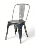 Metal Restaurant Chair – Pewter
