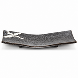 MK212W-WB curved dark platter with white brush accent, documented front profile