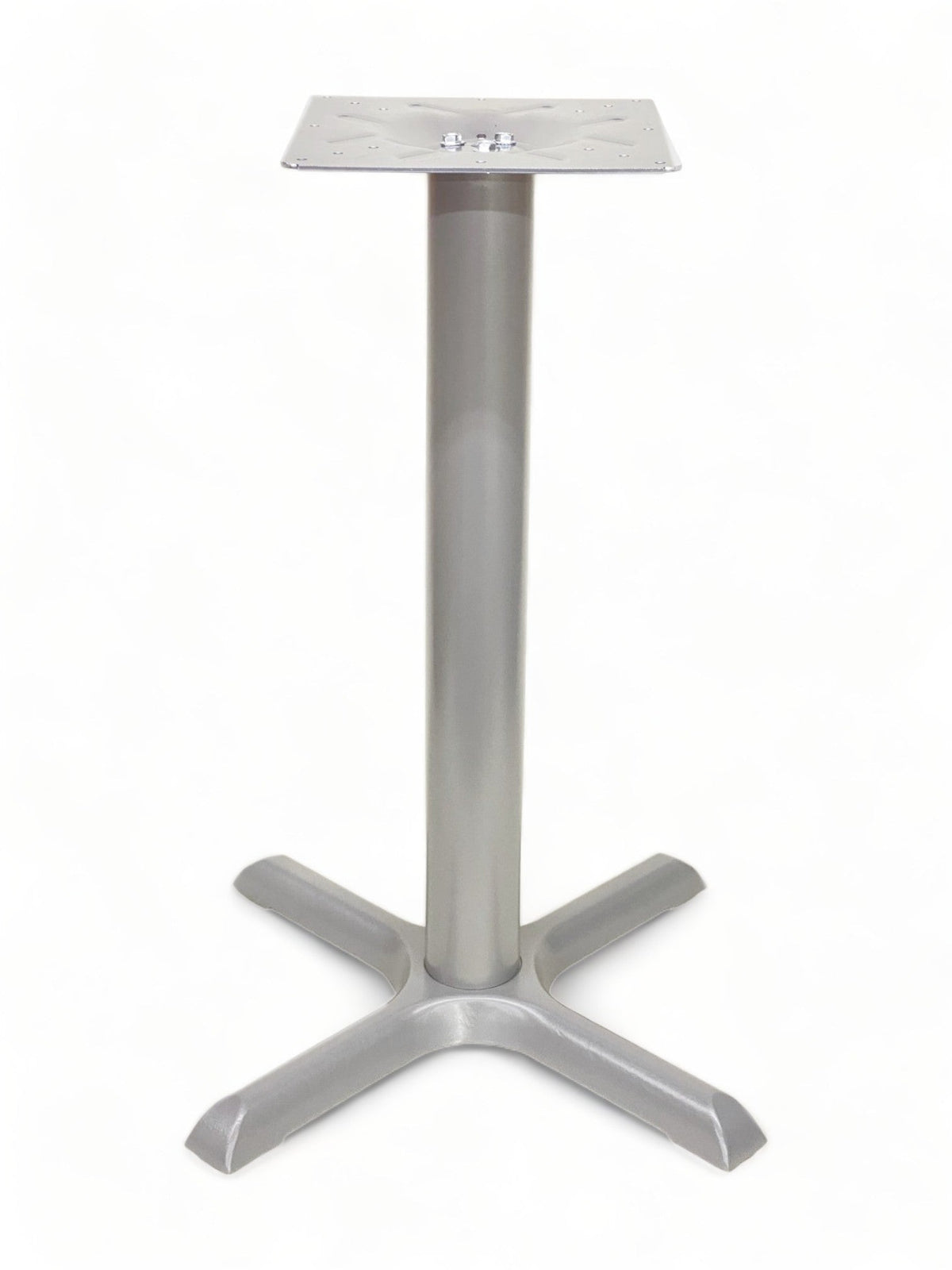 Gray Cast Iron Cross and T Table Base – OG2222 – 28-inch dining height