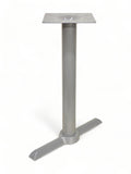 Gray Cast Iron Cross and T Table Base – OG522 – 28-inch dining height
