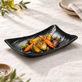 JX211-B black porcelain in a second table setting
