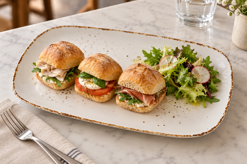Splash Blanch AW-8768 in a meal setting