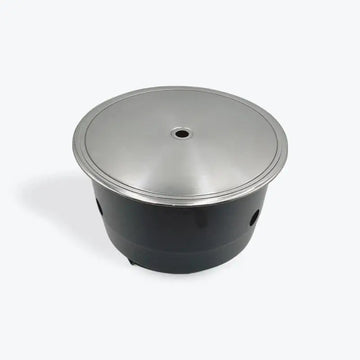 Round Built-In Korean BBQ Gas Grill & Roaster