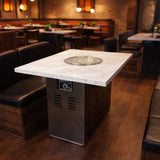 Round Built-In Korean BBQ Gas Grill & Roaster
