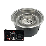 Round Built-In Korean BBQ Gas Grill & Roaster
