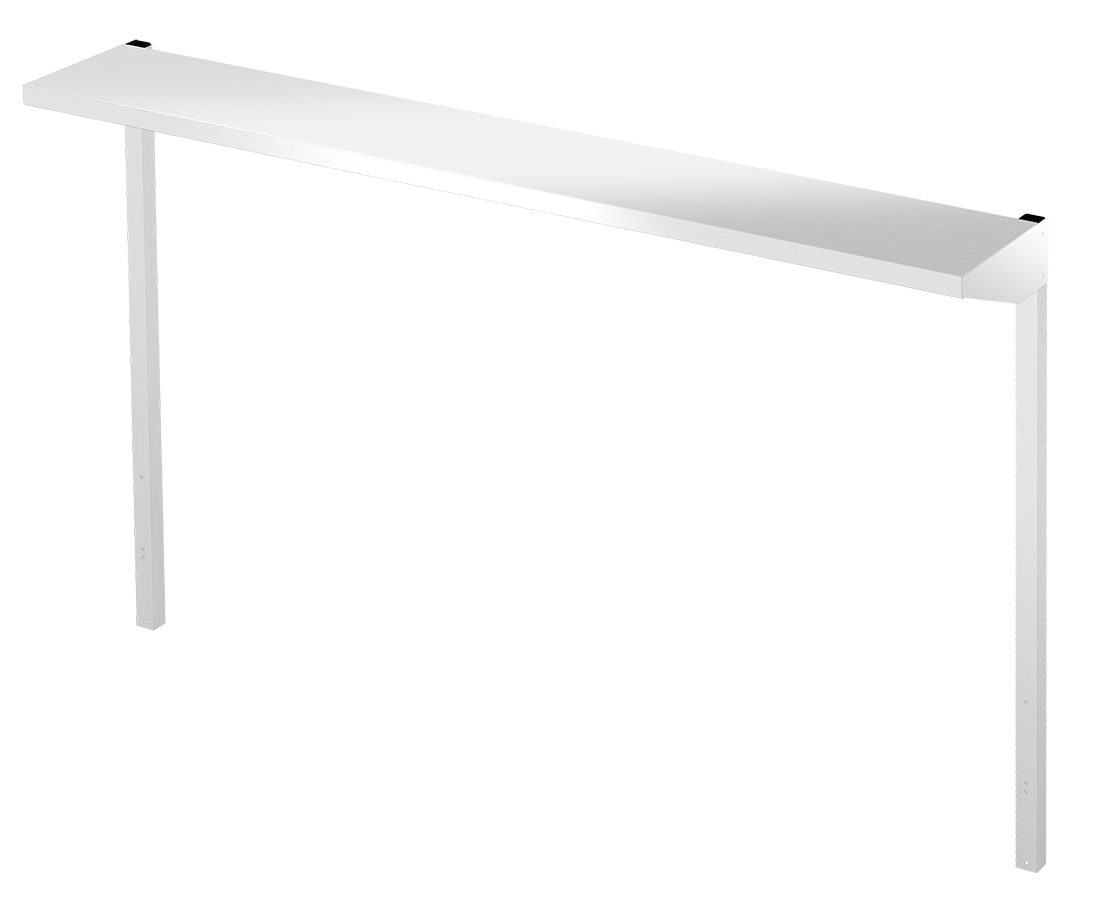 Hoshizaki HS-5172 Single Stainless Steel Overshelf for 27" W Cabinets