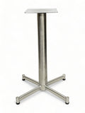 Stainless Steel Cross and T Table Base – SS2424 – 28-inch dining height