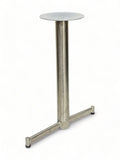 Stainless Steel Cross and T Table Base – SS522 – 28-inch dining height