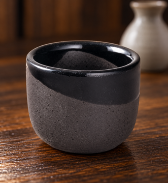 JX8-6 sake cup on a preparation counter