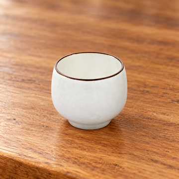 K30-PE sake cup on restaurant counter