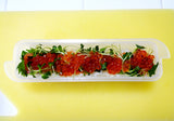 KK-282 large-roll sushi mold filled with rice and ingredients during preparation