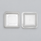 KK-697 sushi mold components in an overhead view