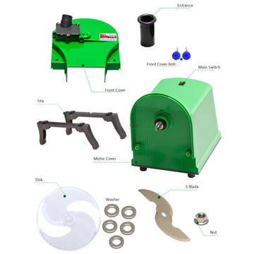 Electric Hot Pepper Slicer, Adjustable 1–7 mm - Shin Young SY-1700