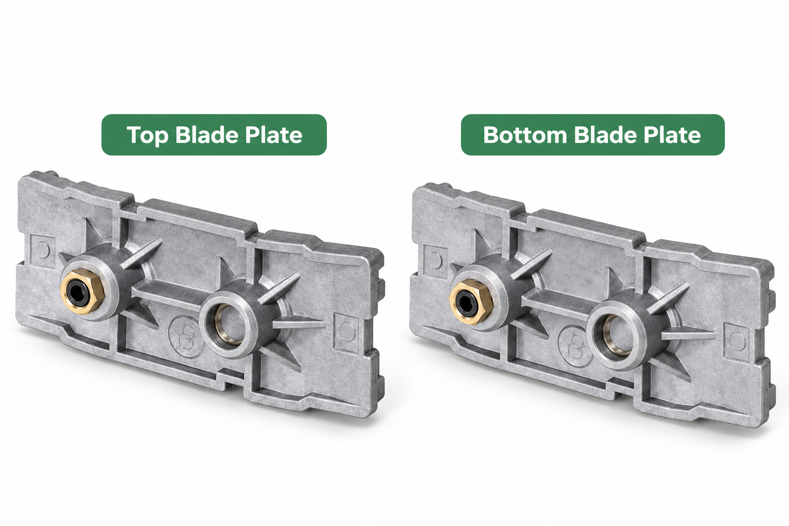 Shin Young SY-1504 Blade Holder Plate Set (2 Plates)