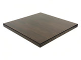 Dark Walnut finish beechwood butcher block restaurant tabletop