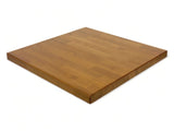 Rustic Oak finish beechwood butcher block restaurant tabletop