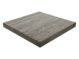 Graphite finish laminate restaurant tabletop