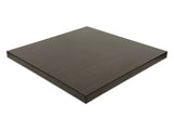 Espresso finish laminate restaurant tabletop