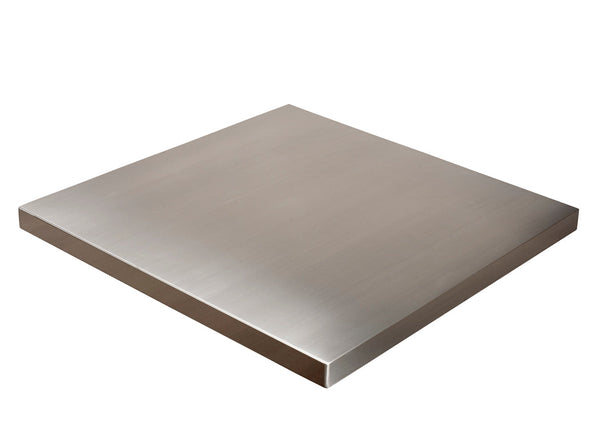 Stainless Steel Restaurant Tabletop with MDF Core, 1.5" Thick