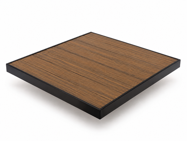All-Aluminum Slat Patio Tabletop