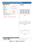 TAHP48-8 original manufacturer technical drawing page with installation dimensions and plan views.