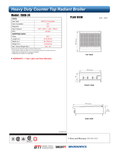 TARB-24 original manufacturer technical drawing page with installation dimensions and plan views.