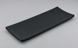 WB-62 matte-black rectangular plate in an elevated oblique view
